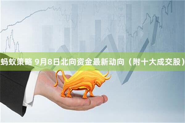 蚂蚁策略 9月8日北向资金最新动向（附十大成交股）