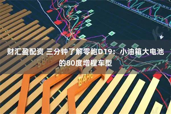 财汇盈配资 三分钟了解零跑D19：小油箱大电池的80度增程车型